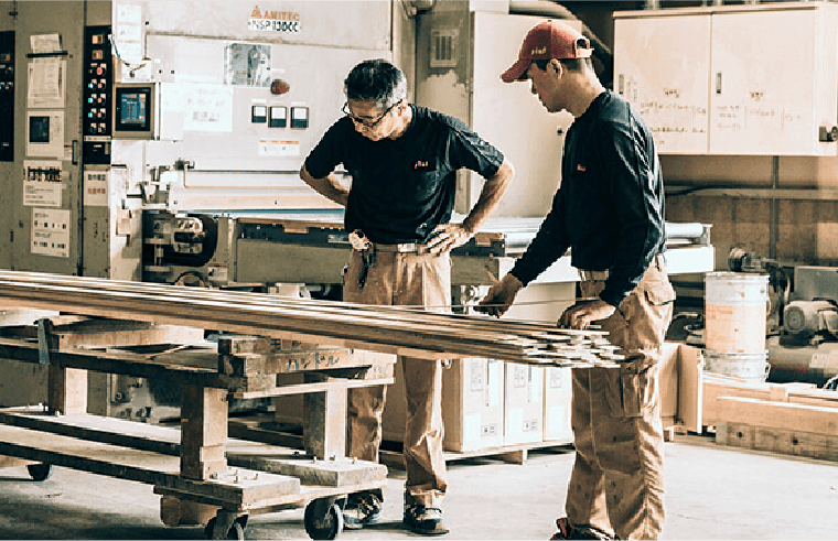 現場でのマンツーマンサポート